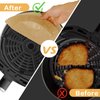 SIUDANGKA Air Fryer Liners for Ninja Air Fryer, 100 Pcs Air fryer Disposable Paper Liner Air Fryer Accessories for Ninja AF101 Air Fryer Ninja AF150Air Fryer XL Ninja AF161