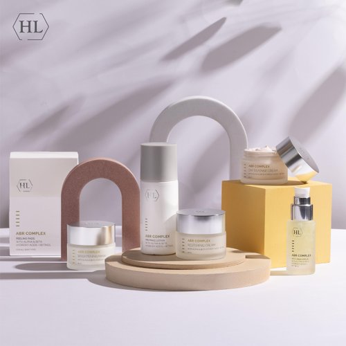HL Holy Land Cosmetics ABR Complex Day Defense Cream with AHA, BHA and Vitamin C to improve skin elasticity & firmness, 1.7 fl.oz