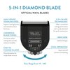 WAHL Professional Animal 5-in-1 Diamond Blade Arco, Bravura, Chromado, Creativa, Figura, and Motion Pet, Dog, and Horse Clippers (41854-7526)
