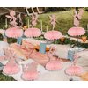 8 Pcs Fairy Honeycomb Centerpieces Fairy Centerpieces for Tables Fairy Birthday Baby Shower Party Decorations Fairy Themed Party Decor Supplies