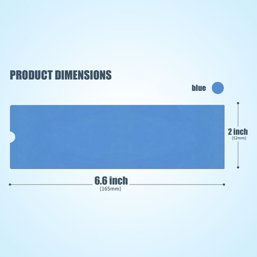 EZ Tattoo Machine Covers - 200pcs (2 inch X 6.6 inch) Disposable Tattoo Pen Machine Bags Blue Cartridge Machine Sleeves for Wireless Battery Tattoo Pen Machine (Blue)