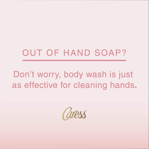 Caress Exfoliating Body Wash with Pump For Gorgeous, Radiant Skin Shea Butter & Brown Sugar 25.4 oz