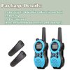 Retevis RT38 Walkie Talkies for Kids,Kids Toys for 6-12 Year Old Boy Girl,Mini Size USB Port,Long Range FRS Radio,Camping Hiking Outdoor(Blue 1 Pair)