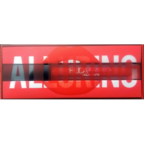 Huda Beauty Alluring Matte Liquid Lipstick [Full Size 0.17 fl oz/ 5ml]