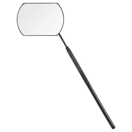 zaoalife 2PCS Lash Mirror for Eyelash Extensions, Stainless Steel Eyelash Mirror with Long Handle, Rectangle Eyelash Extension Mirror Makeup Mirror