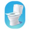 Rockland Guard - Disposable Toilet Seat Covers Flushable Paper Travel Pack (50-Count)
