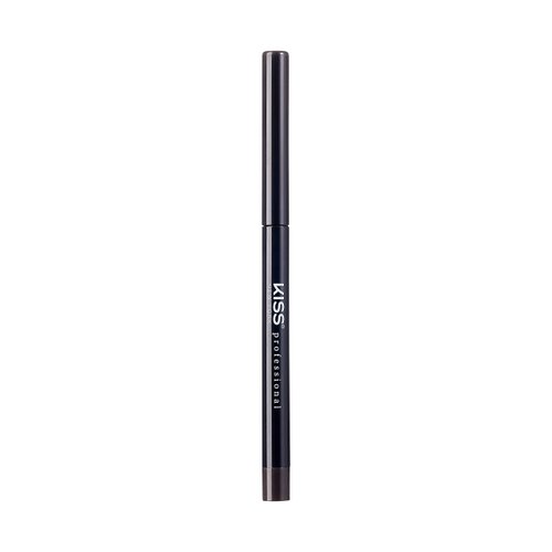 KISS New York Pro Intense Gel Eyeliner with Built-in Sharpener, Waterproof, Smudge-proof, Long Lasting Gel Eyeliner Pencil (Black Brown)