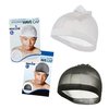 MAGIC Stocking Wave Cap Pack Hair Du Rag - 1 Black and 1 White, Spandex Fabric, Flexible, Breathable, one Size, Comfortable, Wig, Hair Extensions, Wig Cap, Stays on Your Head