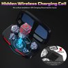 CooAoo Light Up DND Dice Set, Wireless Rechargeable Glowing Dice with Charging Box, 7 PCS Electronic Dice Set, LED RGB Polyhedral Role Playing D&D Dice for Dungeons and Dragons PRG MTG Games