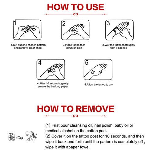 Fake Blood Kit Halloween Makeup Kit Tattoo Stickers Waterproof Scar Wound Tattoos (Fake Blood Tattoo Kit 12 pcs)