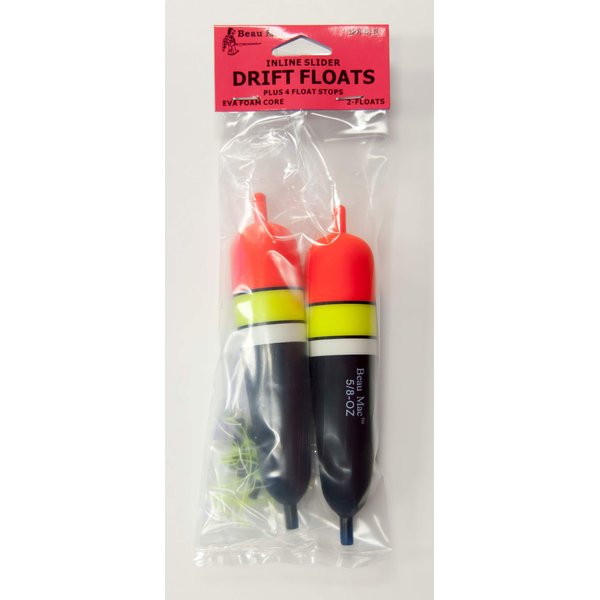 Beau Mac EVA Inline Slip Floats - 5/8oz