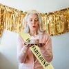 Gold 100th Birthday Sash and Tiara for Women, 100th Birthday Party Decorations, 100 and Fabulous Sash and Tiara Set, 100th Birthday Decorations for Women, Happy 100th Birthday Party Supplies
