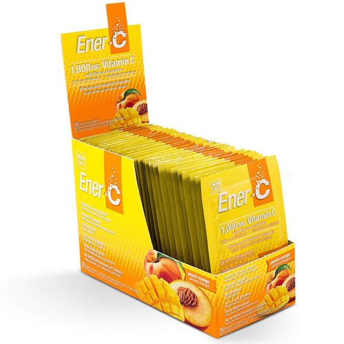 Ener-C 1000 mg Vitamin C Peach Mango Ener-C 30 ct Packet