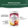 Swanson Elderberry Gummies with Zinc and Vitamin C - 60 Gummies - Immune Support Supplement for a Healthy Immune System