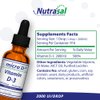 Nutrasal Micro D3 Vitamin D-3 Drops - High Concentrate (2 Million IU's) Vitamin D3 with Nano Technology and Up to 10X More Absorption -1 oz (30 ml)