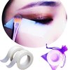NswfDzk Makeup Tape, Beginner Facial Practice Makeup Tape, Eye Shadow Eyeliner Styling Tape, Eyelash Growth, Eyelash Extension Strap, Makeup Artist Essentials Makeup Tape, 66 Feet Length*2 Circles