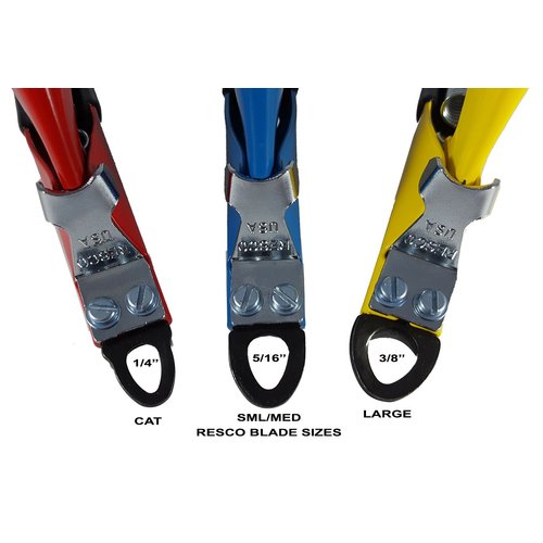 Resco Deluxe Dog Nail Clippers, Original Pet Nail Trimmer, Made in USA, Small/Medium, Blue