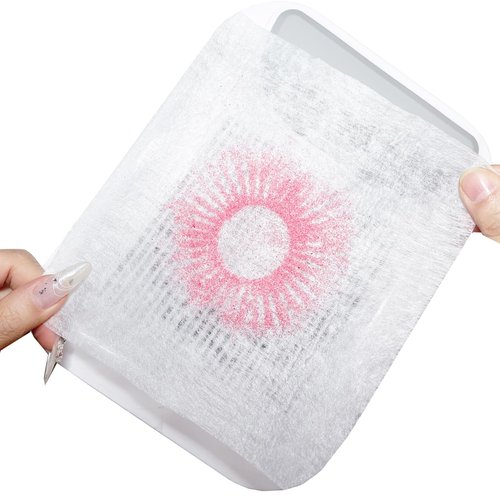 Leyabeautysupply Nail Dust Collector Filter, 10 Meters Per Roll No Spiling and Super Strong Disposable Nail Dust Filters for Most of Nail Dust Vacuum Machine, Nail Salon Nail Dust Extractor Accessory.