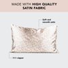 Kitsch Satin Pillowcase for Hair and Skin - Softer Than Silk Pillow Cases for Hair and Face | Cooling Satin Pillowcase | Pillow Case Cover with Zipper | Satin Pillow Cases Standard Size, Leopard