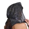 Eilova Orityle Sparkly Rhinestone Mesh Headband Crystal Head Scarf Kerchiefs Turban Party Nightclub Rave Edge Hair Bandana Wraps Body Jewelry