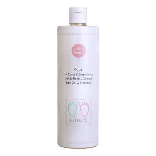 Eau My BB, All Natural, Paraben Free, 2-in-1, Shampoo, Body Wash, made for, Newborns, Infants, and Babies, 16.9oz, 500ml, Made in Spain, by Air Val International