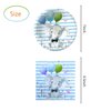Elephant Baby Shower, Blue Elephant Birthday Party Supplies, 20 Plates and 20 Napkins, Elephant Theme Birthday Party Decoration for Boy