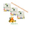AATMANA Fruits Cocktail Handmade Natural Bar Soap for Men & Women, Moisturizing Body & Face Soap, 7.9 Oz Soap Bars (3 Soap Set)