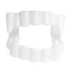 Skeleteen White Teeth Vampire Fangs - Sharp Dracula Monster Teeth for Halloween, Party Favors and Supplies - 12 Pack