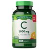 Nature's Truth Vitamin C 1000mg with Rose HIPS | 300 Caplets | Vegetarian, Non-GMO & Gluten Free Supplement