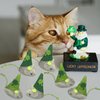 Haourlife St. Patrick's Day Cat Toy Catnip Toy Mouse Toy-6 Packs