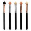 UorPoto Eyeshadow Applicators Sponge Double Sided Reusable 5Pcs Professional Blendable Organic Foam Tip Makeup Eye Shadow Applicator Brush Set Washable