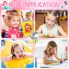 Hanaive 24 Pcs Rainbow Unicorn Clips Metal Hair Clips Unicorn Snap Barrettes Cute Mermaid Hair Pins Sparkly Animal Hair Accessories for Toddlers Little Girls Birthday Party Gifts(Animal Pattern)