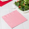 Creative Converting 240 Count Celebrations Lunch Paper Napkins, Classic Pink