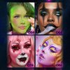 4Colors Matte Soft Mist Halloween Vampire Lipstick,Face Body Paint Stick Set High Lipcolo,Paint Sticks Professional Costume Makeup,easy to apply and color improve skin tone Face & body Painting(Set B)