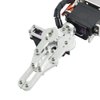 diymore Robotic Arm Kit ROT3U 6DOF Aluminium Mechanical Robotic Clamp Claw Kits for Boys & Girls to Learn Programming/Science/Techology, with MG996R Metal Gear Servo Motor,Ideal Christmas Gift