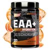 Nutrex Research EAA Hydration | EAAs + BCAAs Powder | Muscle Recovery, Strength, Muscle Building, Endurance | 8G Essential Amino Acids + Electrolytes | Blood Orange Flavor 30 Serving