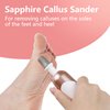 Sapphire Callus Sander, Nail Drill Bit for POLAMD Professional Manicure Pedicure Set for Removing Calluses and Dead Skin on Hands, Feet and Heel(Device not Included)