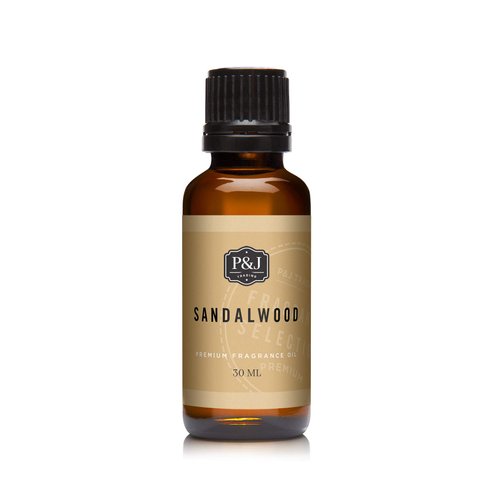 P&J Trading Fragrance Oil | Sandalwood Oil 30ml - Candle Scents for Candle Making, Freshie Scents, Soap Making Supplies, Diffuser Oil Scents