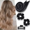 Heat Less Curling Rod Headband Hair Curlers to Sleep in Heat Less Curls Overnight Curls Heatless Curling Set No Heat Hair Curlers for Blowout Long Hair