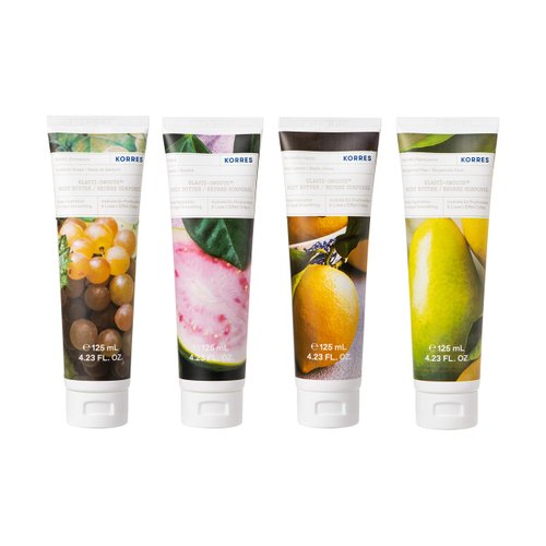 KORRES ELASTI-SMOOTH BERGAMOT PEAR BODY BUTTER 125ML