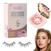 Soft Magnetic Eyelashes, Magnetic Eyelashes Without Eyeliner, Natural Look Reusable Dual Magnetic Lashes with Applicator, No Glue & No Makeup Remover Needed, Style 02