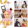 ZTBBRA 3D Makeup Practice Face, Makeup Mannequin Face, Mannequin Head For Makeup Practice, Mannequin Head Human Hair, Ideal for Makeup Beginners & Enthusiasts to Boost Skills!