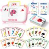HOPEEYE Talking Flash Cards for Toddlers 1-3 2-4, Learning Toys for 1-6 Year Old Boys and Girls, Autism Pocket Speech Therapy, Educational Montessori Toys with 160 Sight Words (Unicorn Style)