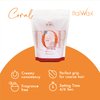 Italwax Top Line Coral - 750g / 1.65lb - Hard wax beads for hair removal - Unscented - Synthetic formulation ideal for sensitive skins - Recommended for Bikini Area and Armpits