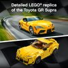 LEGO Speed Champions Toyota GR Supra 76901 Collectible Sports Car Toy Building Set with Racing Driver Minifigure