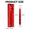 Velvet Matte Lipstick Stick with Brush-2 in 1 Double Head Lip Crayon, Waterproof Long Lasting Lip Stain Lip liner Non-stick Lipgloss Pencil Lipstick, Lip Makeup Pen, Thanksgiving Gift for Girl Women-07#