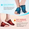 Foot Ice Packs Big Toe for Pain Relief, Flexible Cold Pack for Bunion Relief, Reusable Gel Ice Pack for Hot and Cold Therapies, Ice Pack for Swelling, Sprained, Bruises, Post-Surgery Recovery