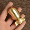 HYGPDER Atomic Bomb Spinning Top,Fidget Spinners for Adults Kids,Metal Decompression Fun Spin Toys for Desk Office Executive,2024 New Brass Removable Assembly Mini Torpedo Spinning Top Toys
