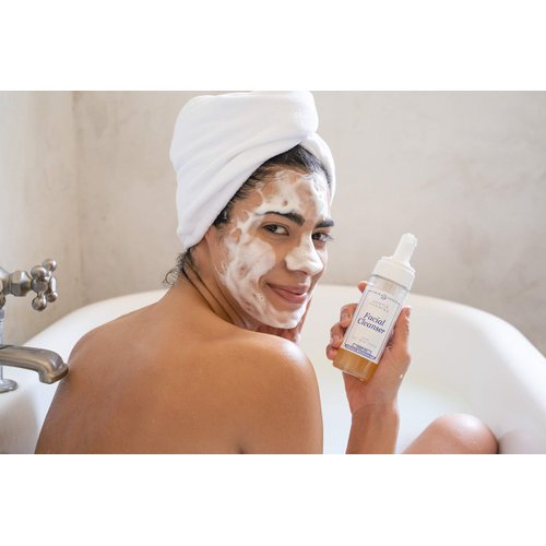 Power Repair Peak Scents Gentle Foaming Facial Cleanser - Natural Face Wash for Sensitive Skin Treatment - Free from Harsh Chemicals - Soothing & Refreshing Face Wash (5 Oz)