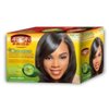 African Pride Hair Conditioner and Relaxer Kit, Regular, Olive, 1 Oz, 12 Count (2112)